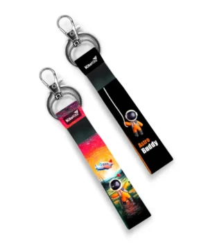 Astronaut Theme Premium Bike Keychain (Set of 2)
