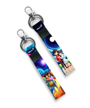 Cute Couple Premium Bike Keychain (Set of 2)