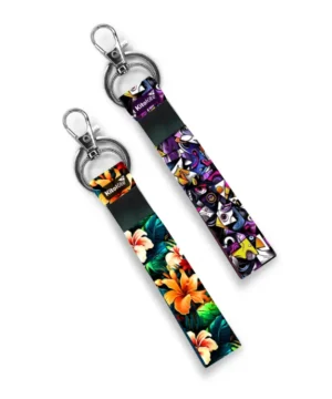 Floral Premium Bike Keychain (Set of 2)