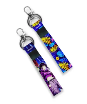 Girl Anime Character Premium Bike Keychain (Set of 2)