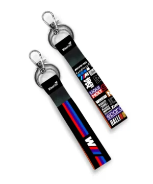 Multi Text Premium Bike Keychain (Set of 2)